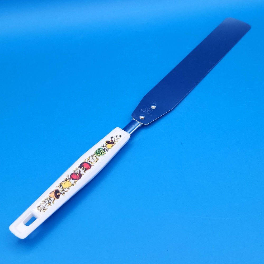 Vintage Ecko Forge Stainless Icing Spatula - Spice of Life Handle
